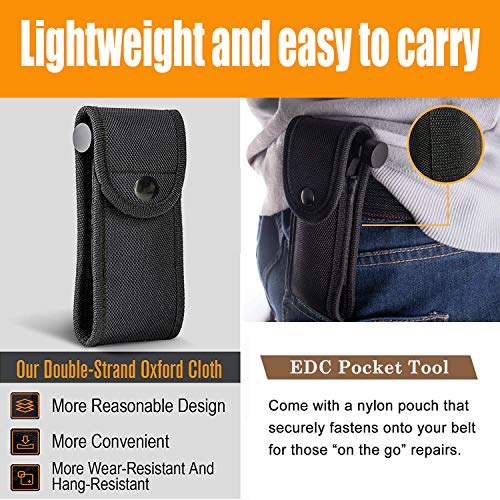 Gifts for Men, Camping Accessories Survival Gear, All in One Mini ...