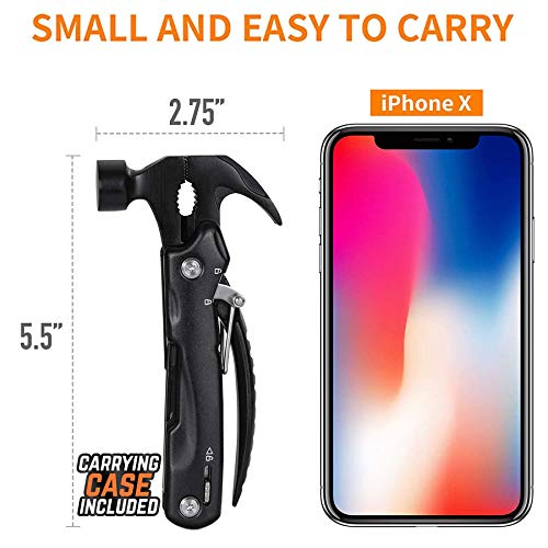 Gifts for Men, Camping Accessories Survival Gear, All in One Mini ...