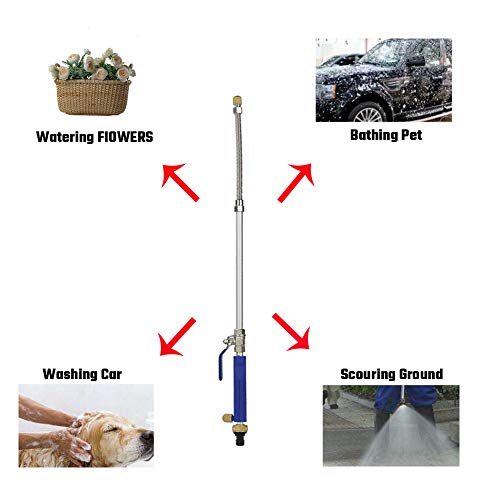 Yc 2019 Upgrade Extendable Hydro Jet Washer High Pressure Power Wa...