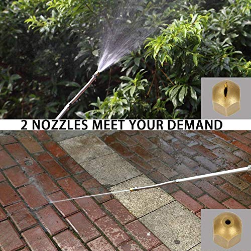 Yc 2019 Upgrade Extendable Hydro Jet Washer High Pressure Power Wa...