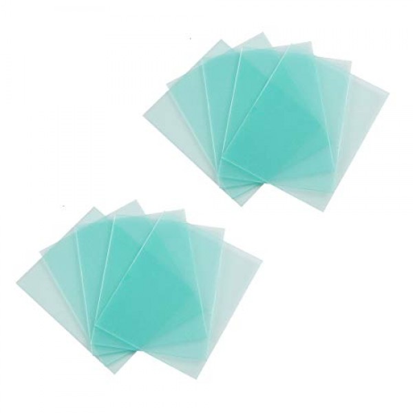 10-PACK Welding Protective Lens Replacement 4.5 X 5.25 inch 114 m...