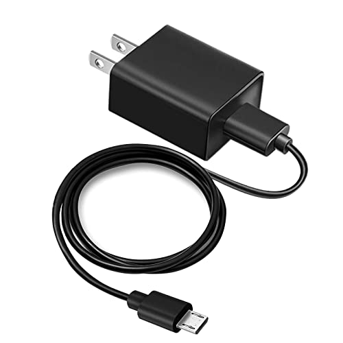 AC Adapter Wall Charger &5ft Micro USB Charging Cable Cord Compati...