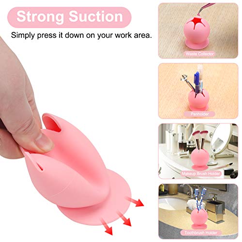 Suctioned Vinyl Weeding Scrap Collector, Soft Silicone Suction Cup...