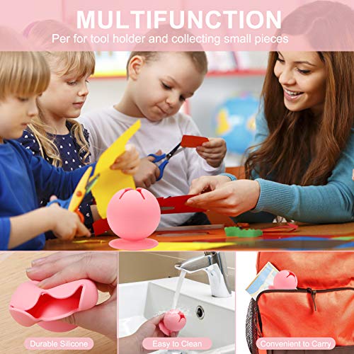 Suctioned Vinyl Weeding Scrap Collector, Soft Silicone Suction Cup...