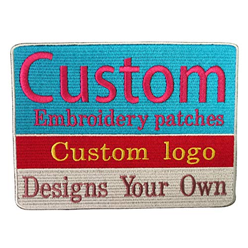 Custom Design Embroidery Patches Any Size Any Logo Decorative Patc...