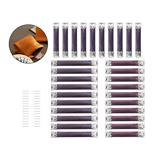 30pcs Metal Internal Flex Frame Kiss Clasp for DIY Craft Coin Purs...