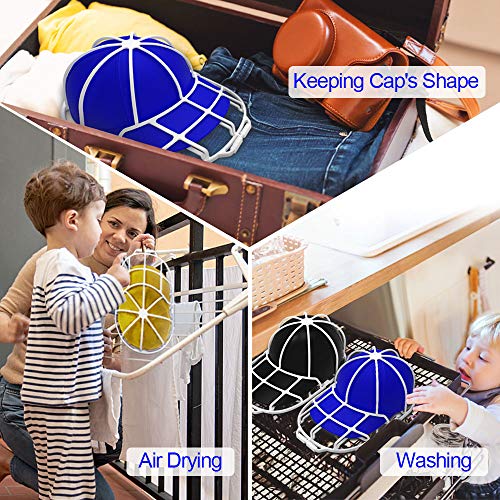 YEENOR Hat Washers, 2-Pack Baseball Caps Washers Hat Storage, Hat ...