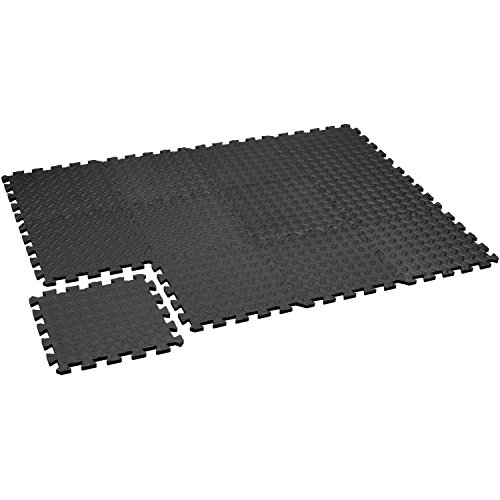 Yes4All Interlocking Exercise Foam Mats with Border – Interlocking...