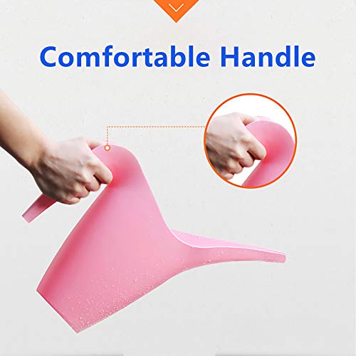 Yesland Set of 7 Plastic Watering Can - 1.8 L Easy Pour Watering P...