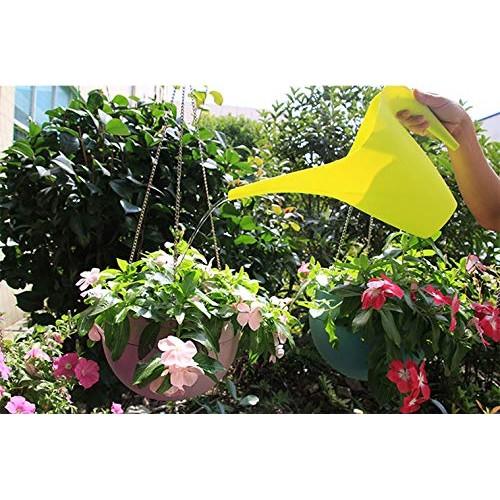 Yesland Set of 7 Plastic Watering Can - 1.8 L Easy Pour Watering P...