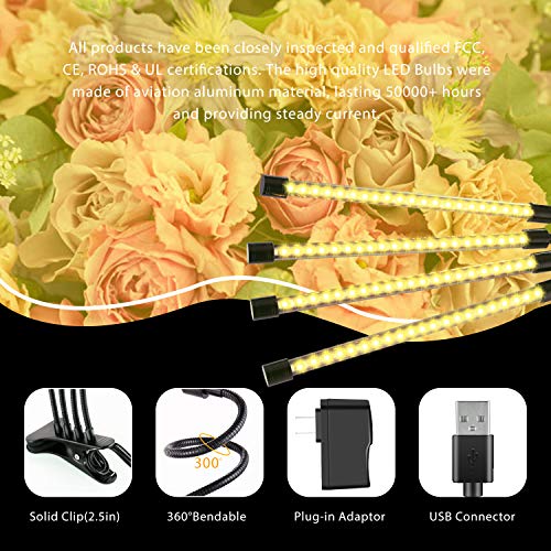 BINKBANG Grow Light Plant LED Growing Lamps for Indoor Full Spectr...