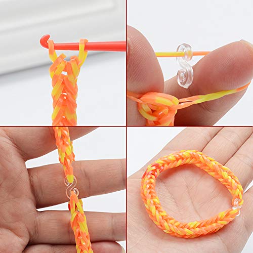 YG_Oline 2000 Pcs S Clips, Transparent and Colored S Carabiner Loo...