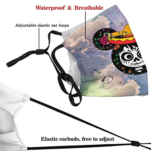 Black Mouse, Reusable Fa-Ce Maks Mouth Cover Unisex Adult Breathin...