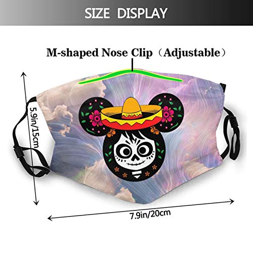 Black Mouse, Reusable Fa-Ce Maks Mouth Cover Unisex Adult Breathin...