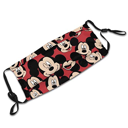 YGHH Disney Mickey Mouse Outdoor Repeatable Mouth Cover Unisex Adu...