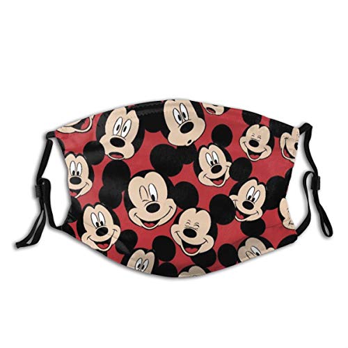 YGHH Disney Mickey Mouse Outdoor Repeatable Mouth Cover Unisex Adu...