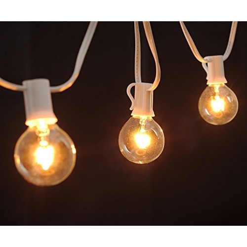 Clear Globe G40 E12 Screw Base Light Bulbs, for String Light Bulb ...