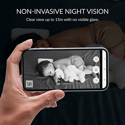 YI Home Security Camera, 1080p 2.4G WiFi IP Indoor Surveillance Ca...