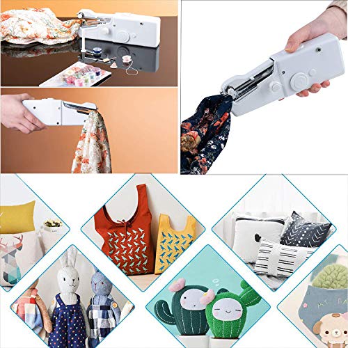 Handheld Portable Sewing Machine Yibaision Mini Electric Stitching...