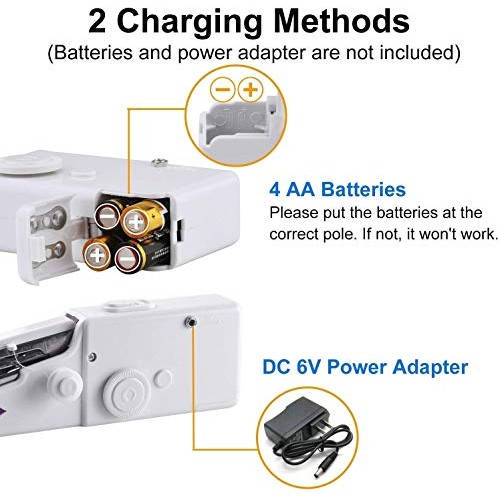 Handheld Portable Sewing Machine Yibaision Mini Electric Stitching...