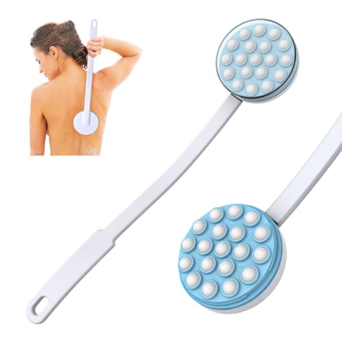 Yiesoum Back Lotion Applicator and Massager by Body Long Handheld ...
