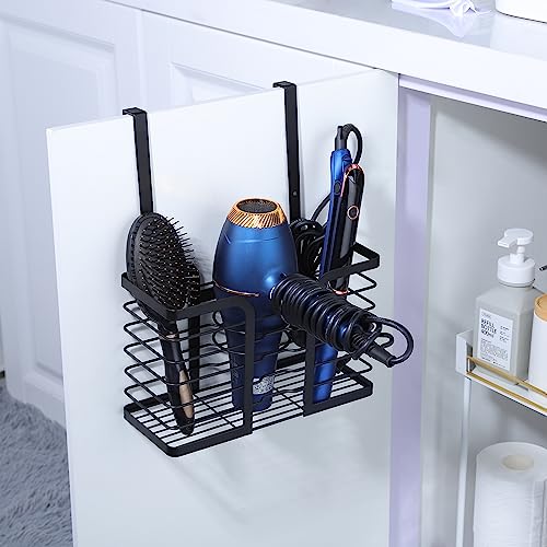 YIGII Hair Dryer Holder - Hair Tool Organizer 3-in-1 Blow Dryer Ho...