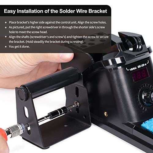 YIHUA 926 III 60W Digital Display Soldering Iron Station Kit w 2 H...