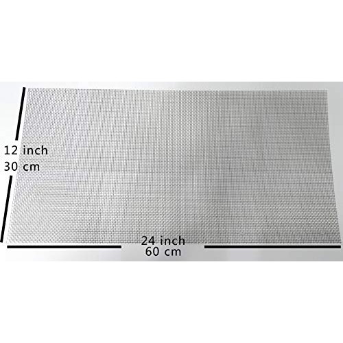 Woven Wire 10 Mesh - 12X 24 30X60cm Size - 2mm Hole - Coarse,Gau...