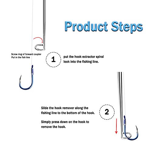 YIMISIMON Fishing Hook Quick Removal Descending Device, Fish Hooks...