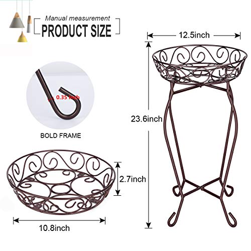 Yimobra Original Patented Tall Plant Stand Metal Flower Pot Holder...