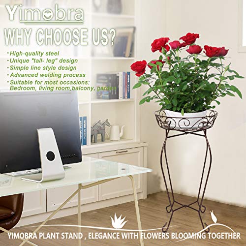 Yimobra Original Patented Tall Plant Stand Metal Flower Pot Holder...