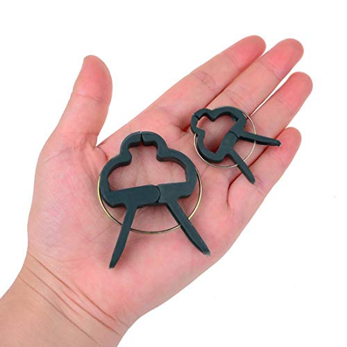 Yinghezu 40 Pcs Plant Support Clips,Flower and Vine,Garden Tomato ...