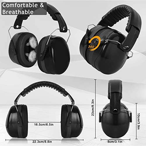 YINSHOME Shooting Ear Protection Earmuffs, Ear protection for gun ...