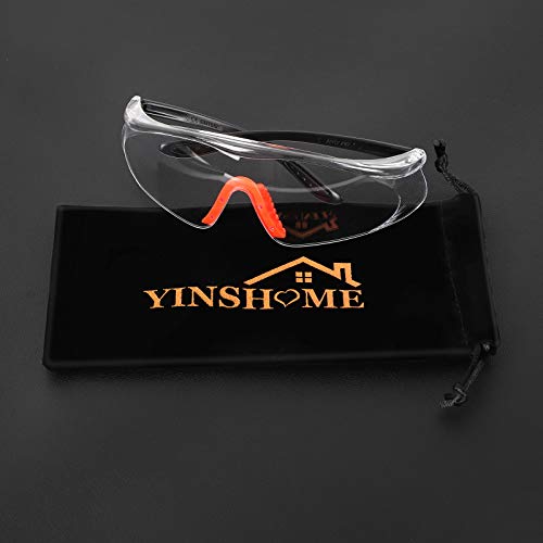 YINSHOME Shooting Ear Protection Earmuffs, Safety Glasses, Ear...
