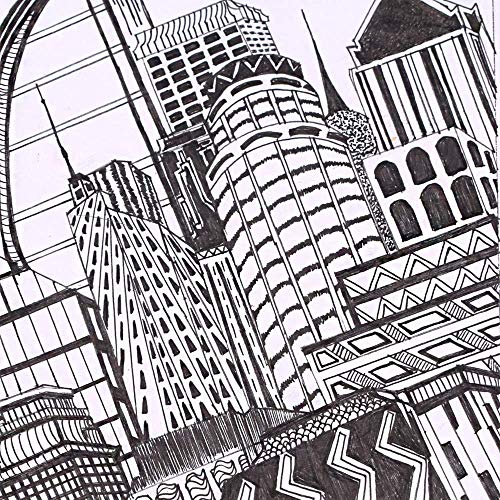 Set of 12 Micro-Pens, Fineliner Ink Pens, Black Drawing Pen, Art P...
