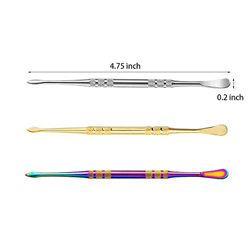 12 Pack Wax Carving Tool Stainless Steel Wax Sculpting Tools Rainb...