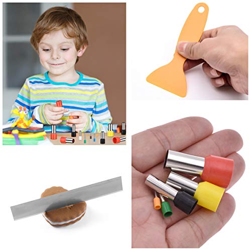 45 Pieces Polymer Clay Tool Kit Acrylic Polymer Clay Roller Clay B...