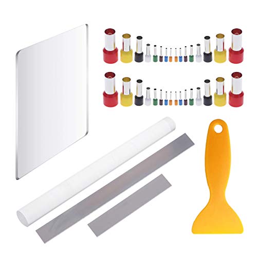 45 Pieces Polymer Clay Tool Kit Acrylic Polymer Clay Roller Clay B...