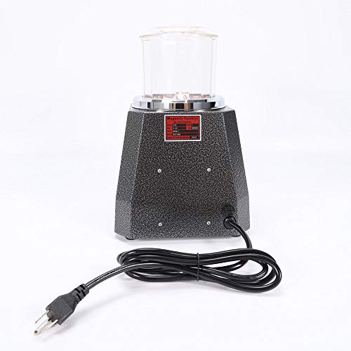 4 Speeds Control 100mm Magnetic Jewel Tumbler Polisher&Finisher fo...