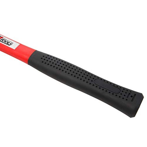 YIYITOOLS Rubber Mallet Hammer With fiberglass Handle–16-oz,black ...