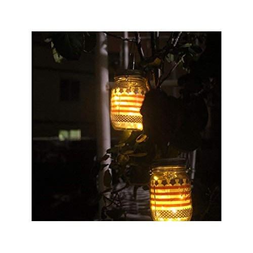 Bethlehem Lighting Solar Mason jar Light, 8 Pack 30Led Waterproof ...