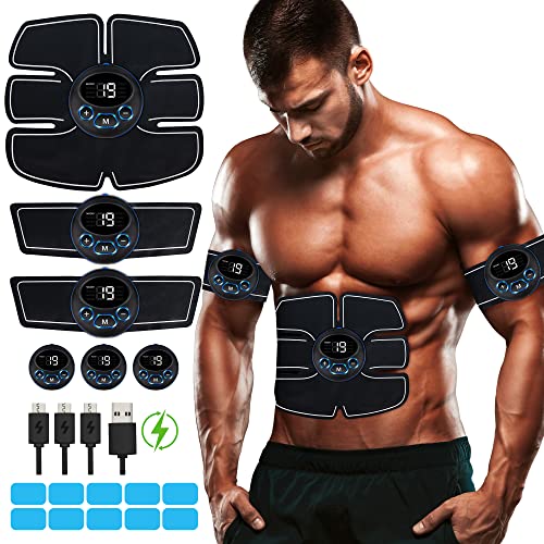Yjkoo Abs Muscle, Muscle Toner, Portable Muscle Trainer, Fitness E...