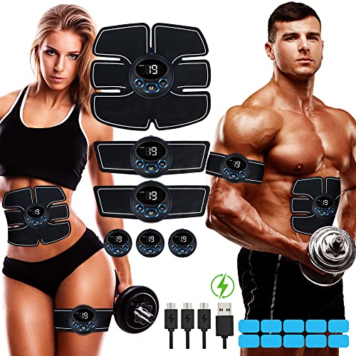Yjkoo Abs Muscle, Muscle Toner, Portable Muscle Trainer, Fitness E...