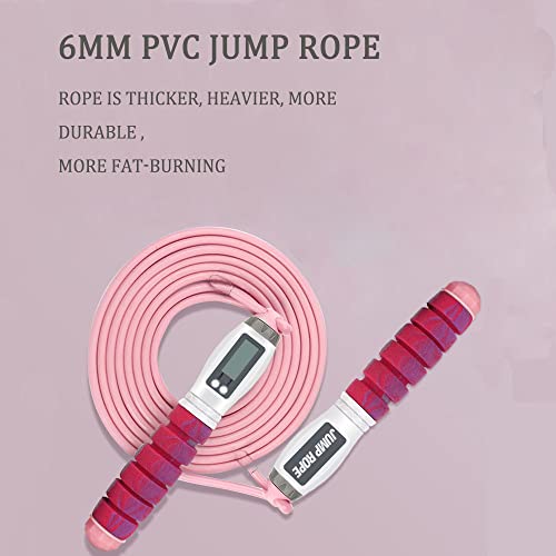 Workout Jump Rope with Counting ,9.85ft Adjustable Skipping Rope w...