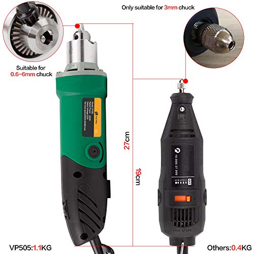 480W Electric Drill Mini Engraver With 6 Variable Speed For Metalw...