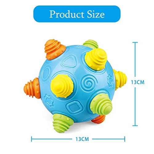 Toddlers Baby Music Shake Dancing Ball Toy, Move and Crawl Ball To...
