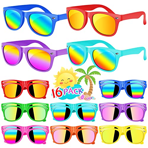 Ynrriiy Kids Sunglasses Bulk, Kids Sunglasses Party Favor, 16 Pack...