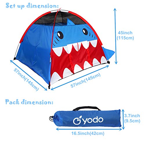 yodo Kids Play Tent Toddler Tent Indoor/Outdoor Children Playhouse...
