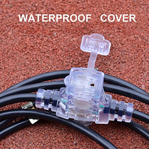 Yodotek 25FT Power Extension Cord 3 Prong,Four Nema 5-15R Female S...