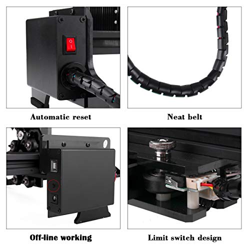 Yofuly 7000mW Laser Engraver Machine Upgrade Version DIY Mini CNC ...